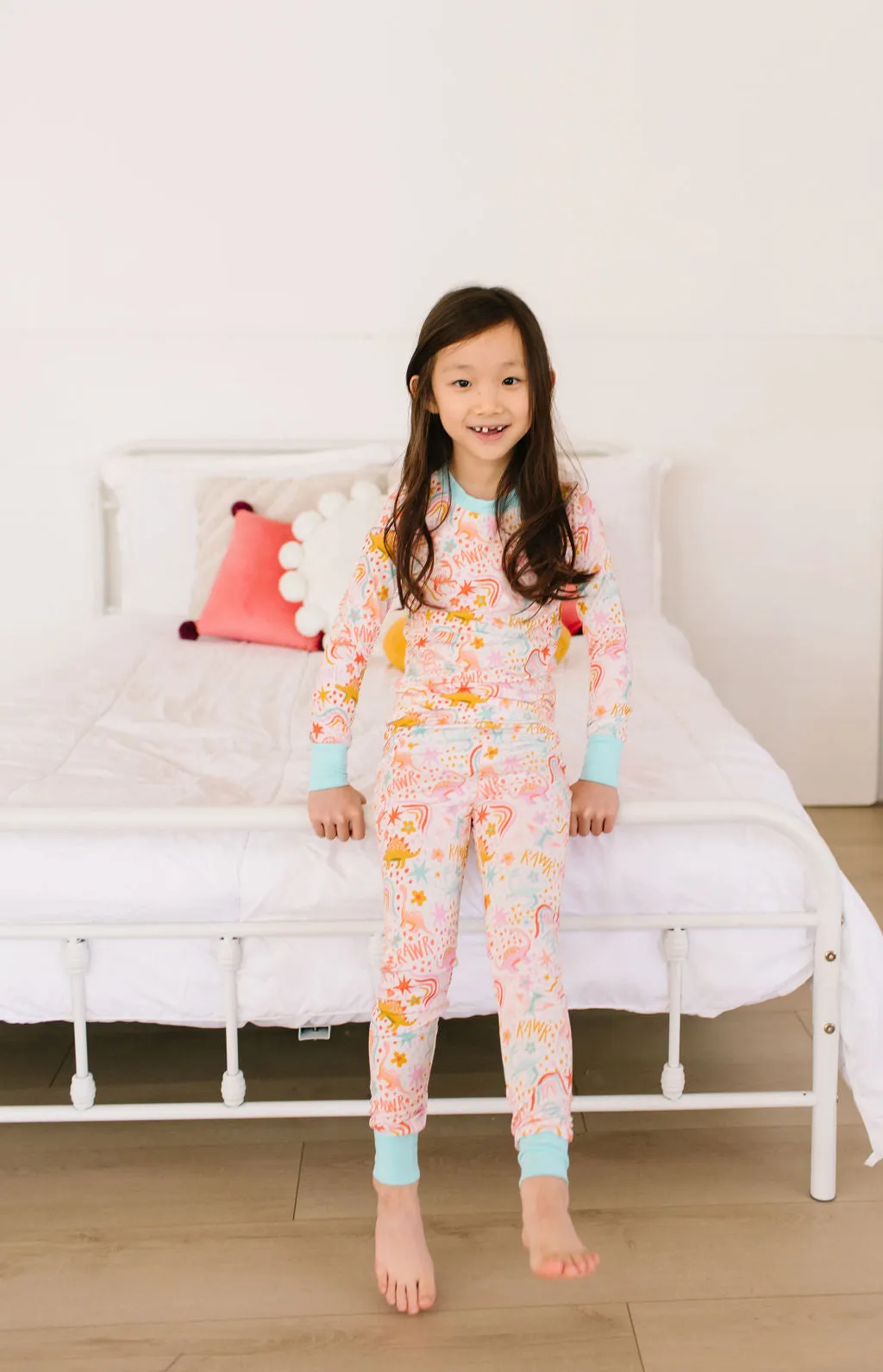 2 piece Bamboo Pajama in Dreamy Dino