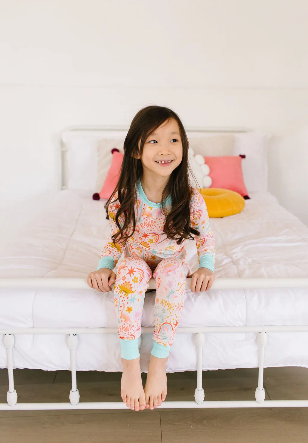 2 piece Bamboo Pajama in Dreamy Dino