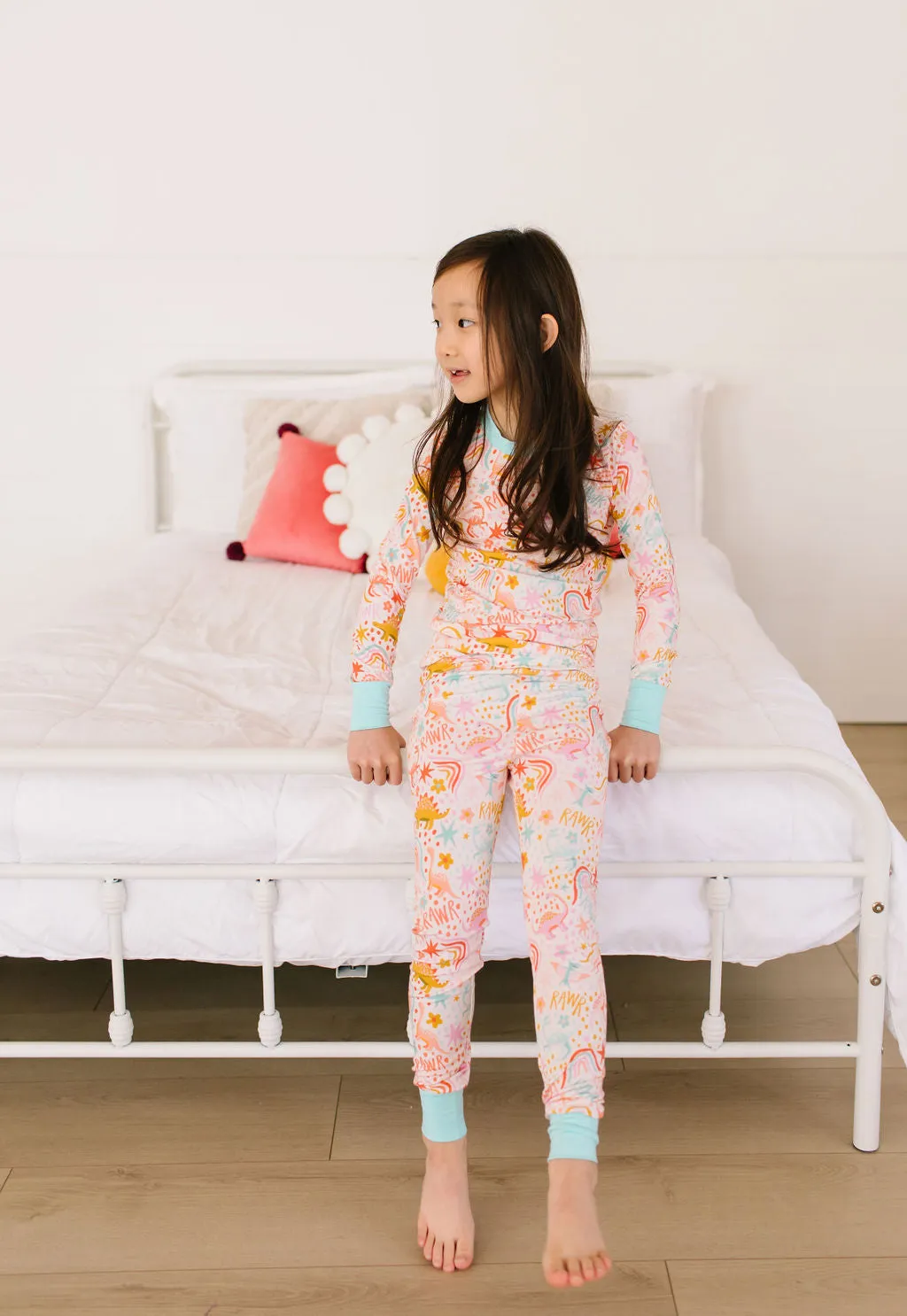 2 piece Bamboo Pajama in Dreamy Dino