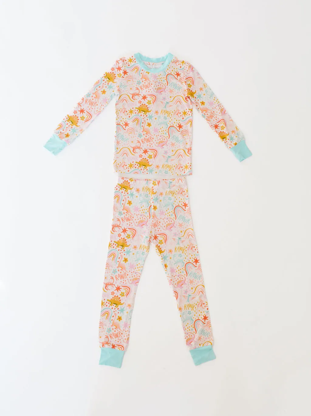 2 piece Bamboo Pajama in Dreamy Dino