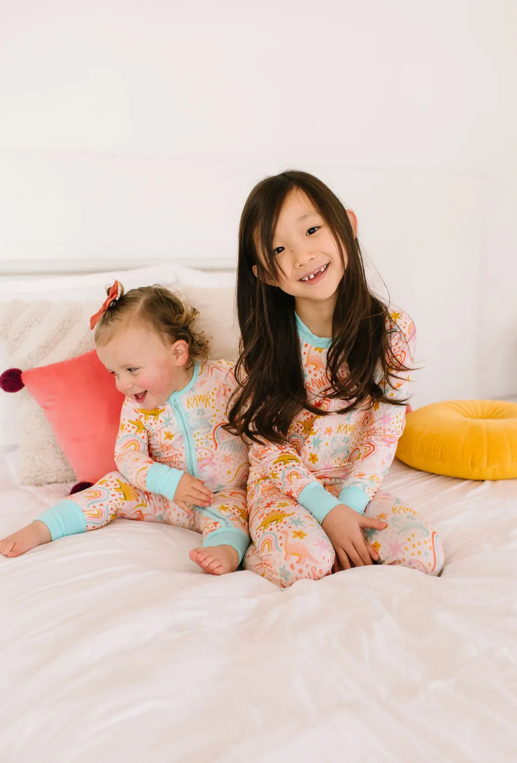 2 piece Bamboo Pajama in Dreamy Dino