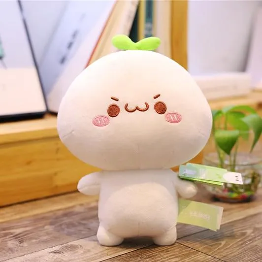 25-65cm Kawaii Funny Dumpling Toys Stuffed Lovely Animal Plush Doll for Kids Children Girls Soft Cartoon Pillow Gift