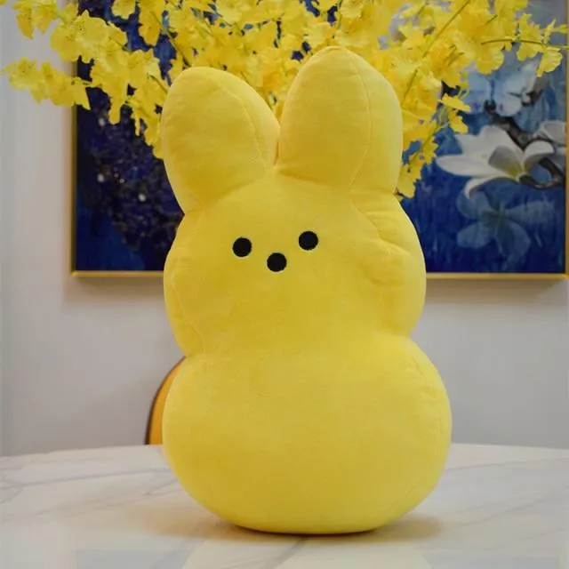 38cm 15cm peeps plush bunny rabbit peep Easter Toys Simulation Stuffed Animal Doll for Kids Children Soft Pillow Gifts girl toy