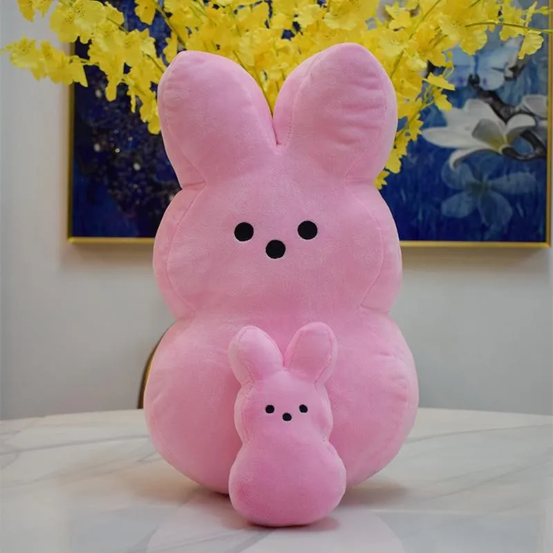 38cm 15cm peeps plush bunny rabbit peep Easter Toys Simulation Stuffed Animal Doll for Kids Children Soft Pillow Gifts girl toy