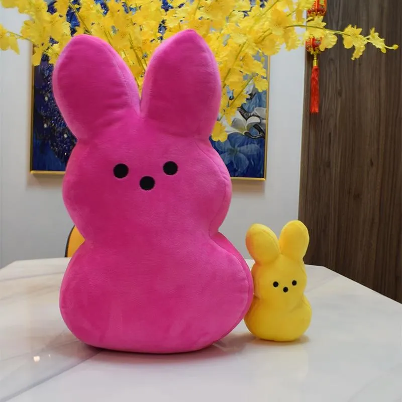 38cm 15cm peeps plush bunny rabbit peep Easter Toys Simulation Stuffed Animal Doll for Kids Children Soft Pillow Gifts girl toy