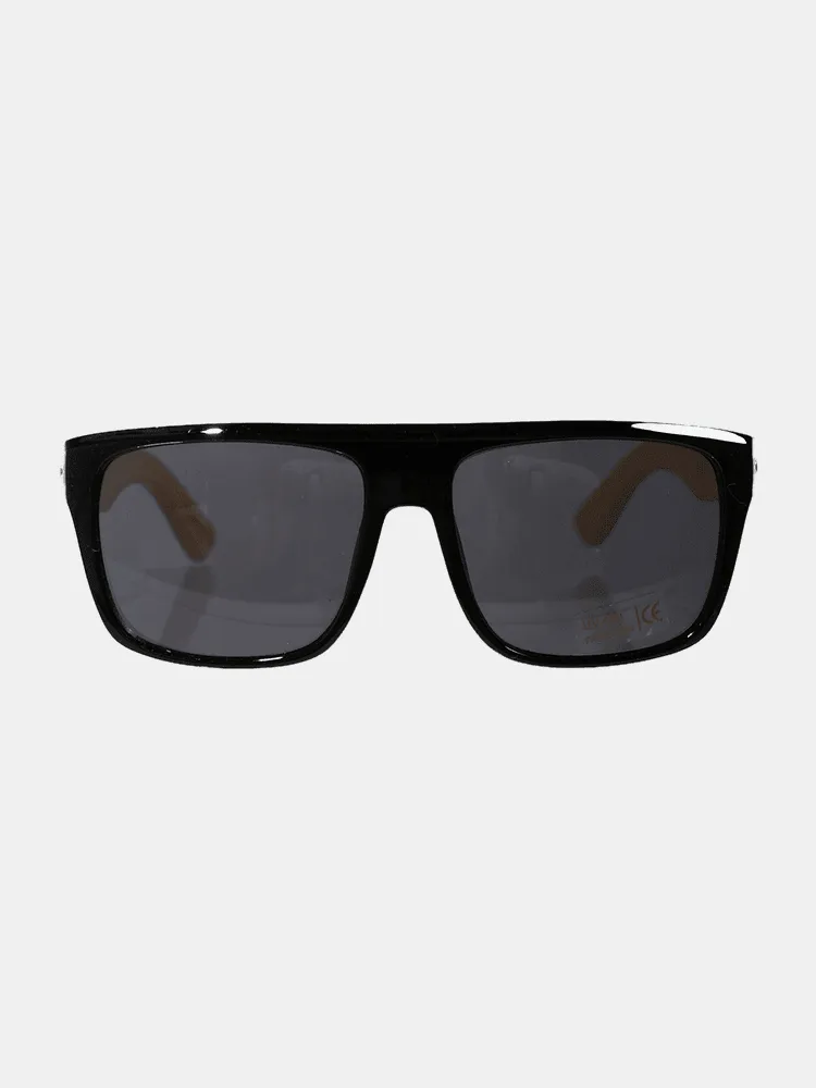 ALC Boardwalk Sunglasses - Black / Bamboo