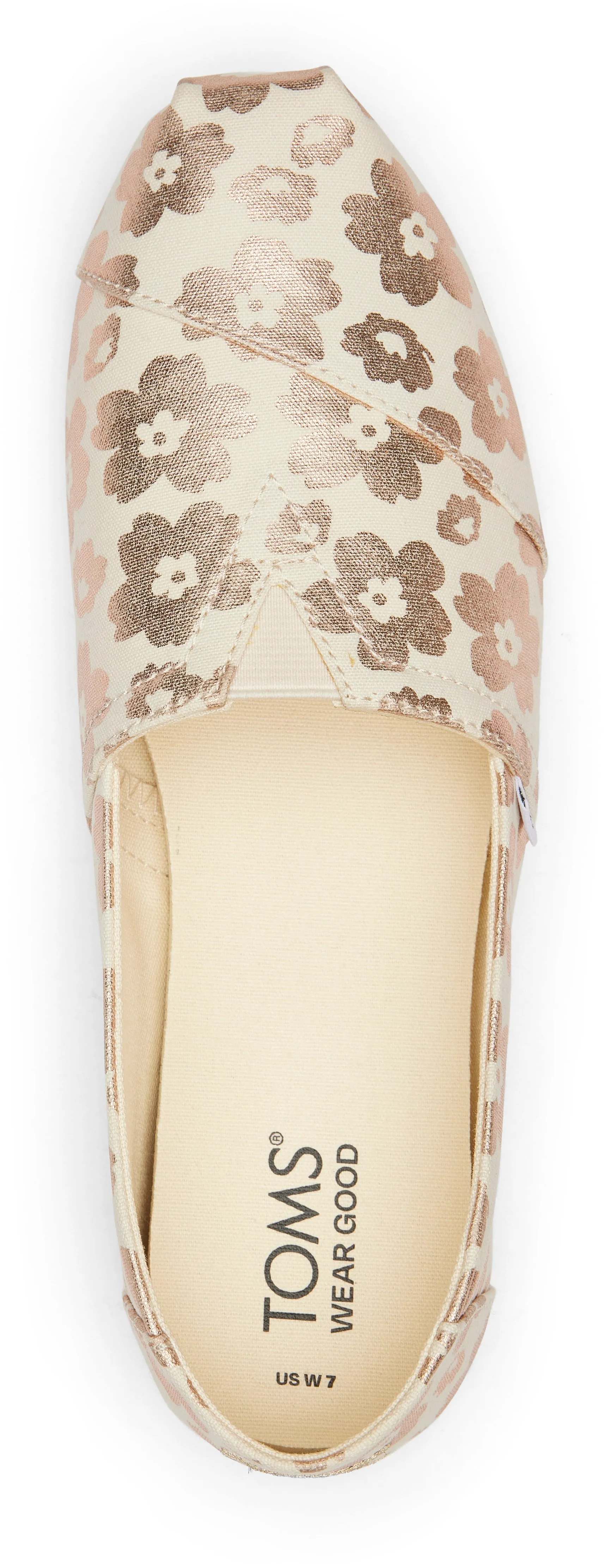 Alpargata Cloudbound - Beige Foil Ojai Floral Print