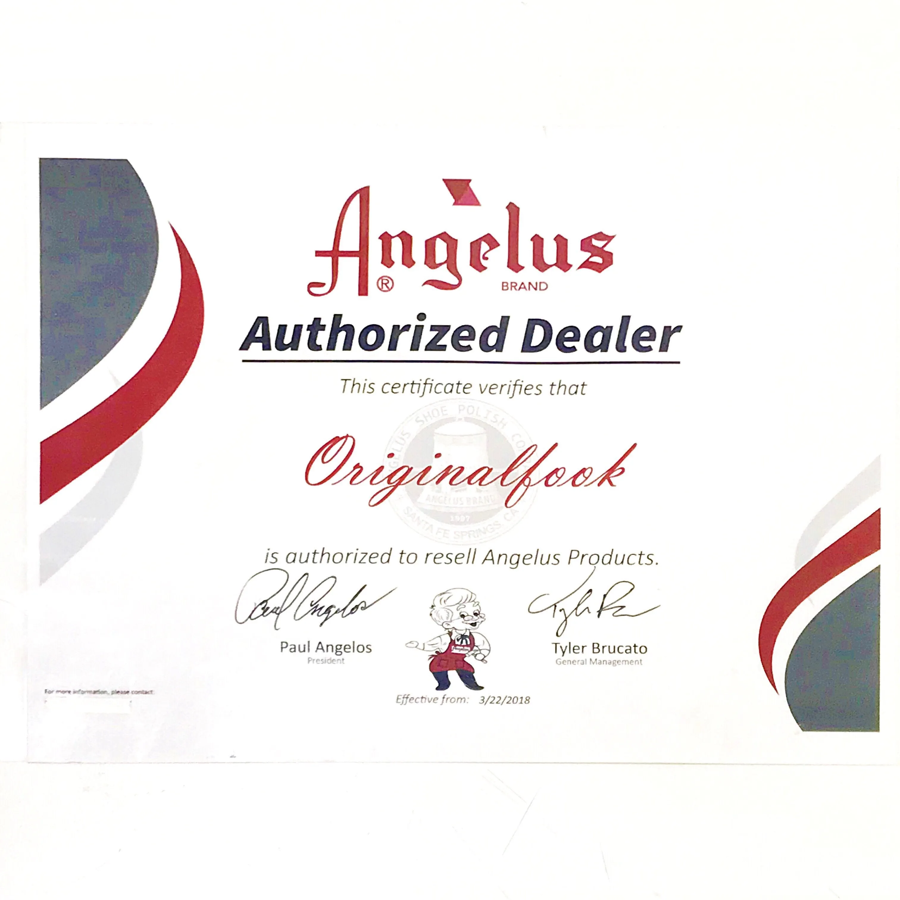 Angelus Sole & Heel Polish Black 3oz