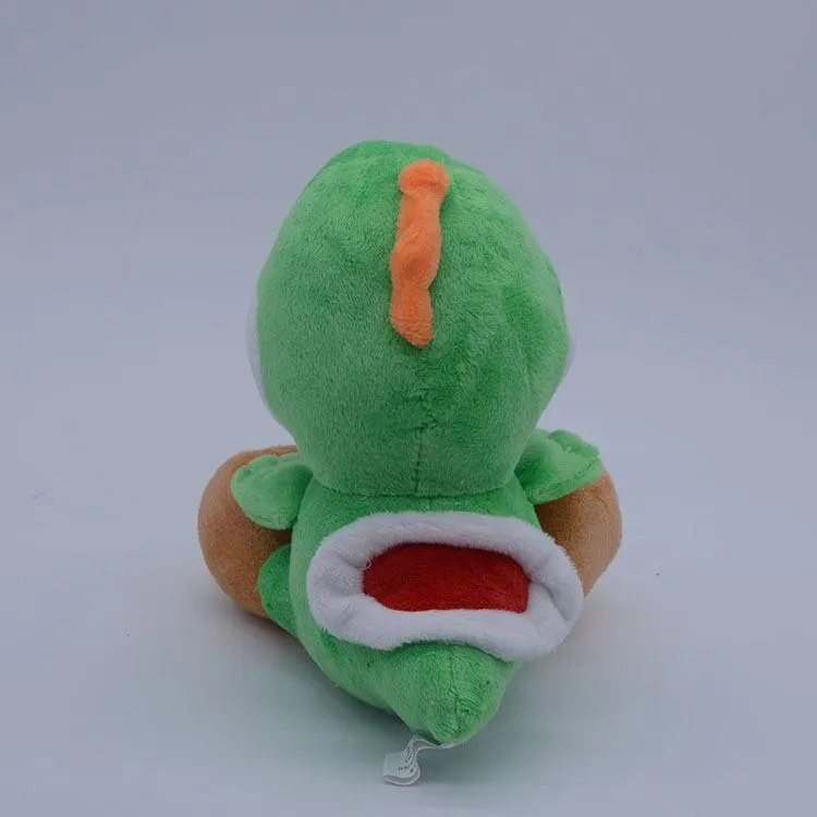 Anime Mario Green Yoshi Dinosaur Plush Doll PP Cotton Stuffed Animals Kids Toys 16CM