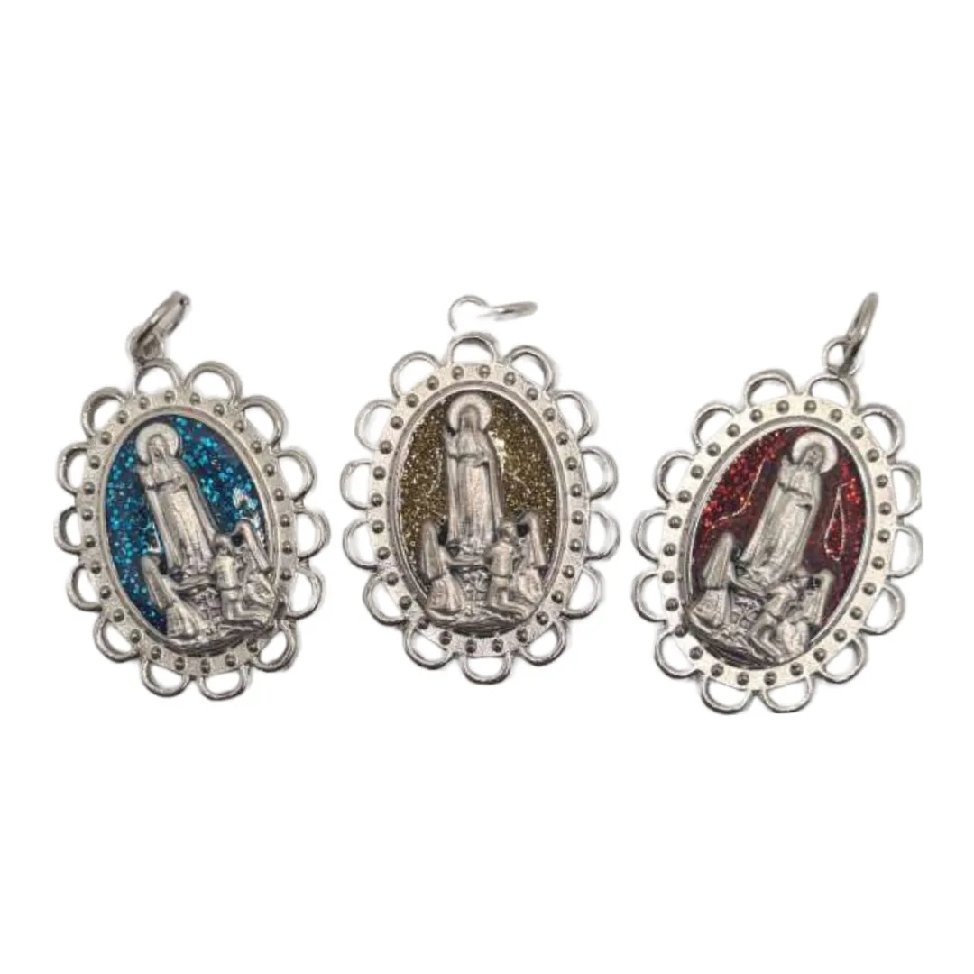 Apparitions of Our Lady of Fatima Medal [Several Colors]