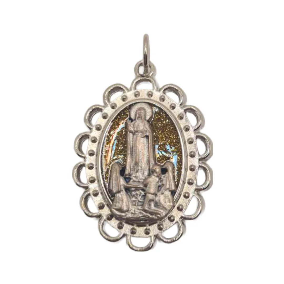 Apparitions of Our Lady of Fatima Medal [Several Colors]