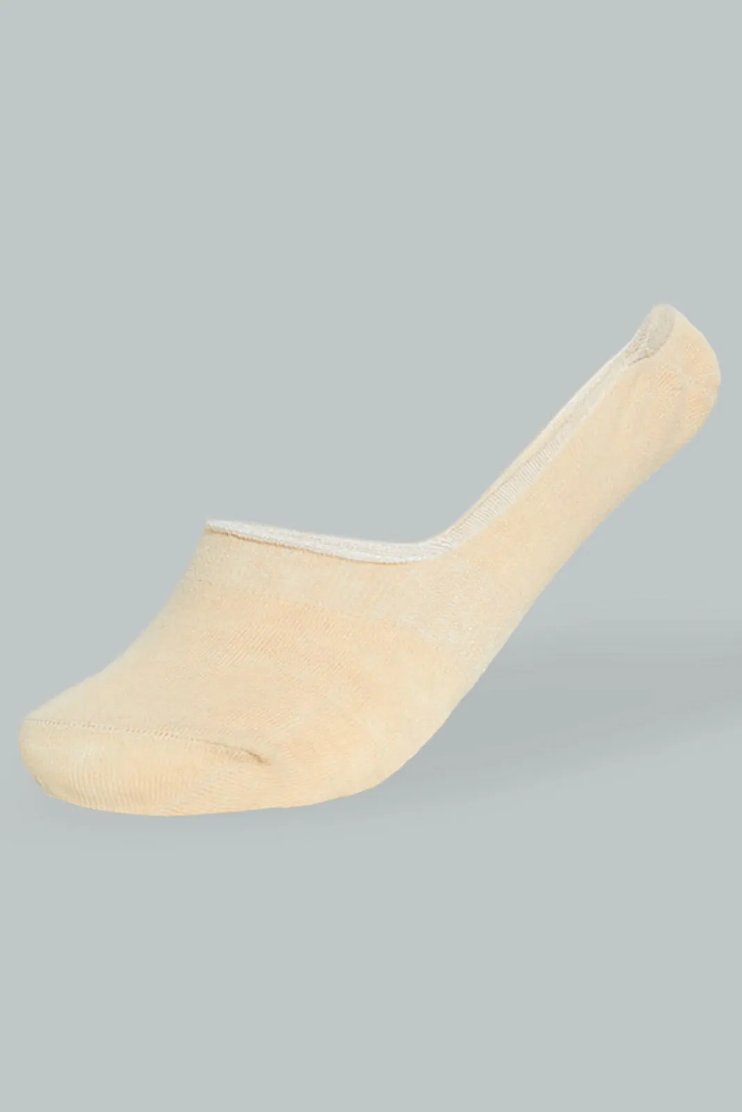 Assorted Plain Invisible Socks (5-Pairs)