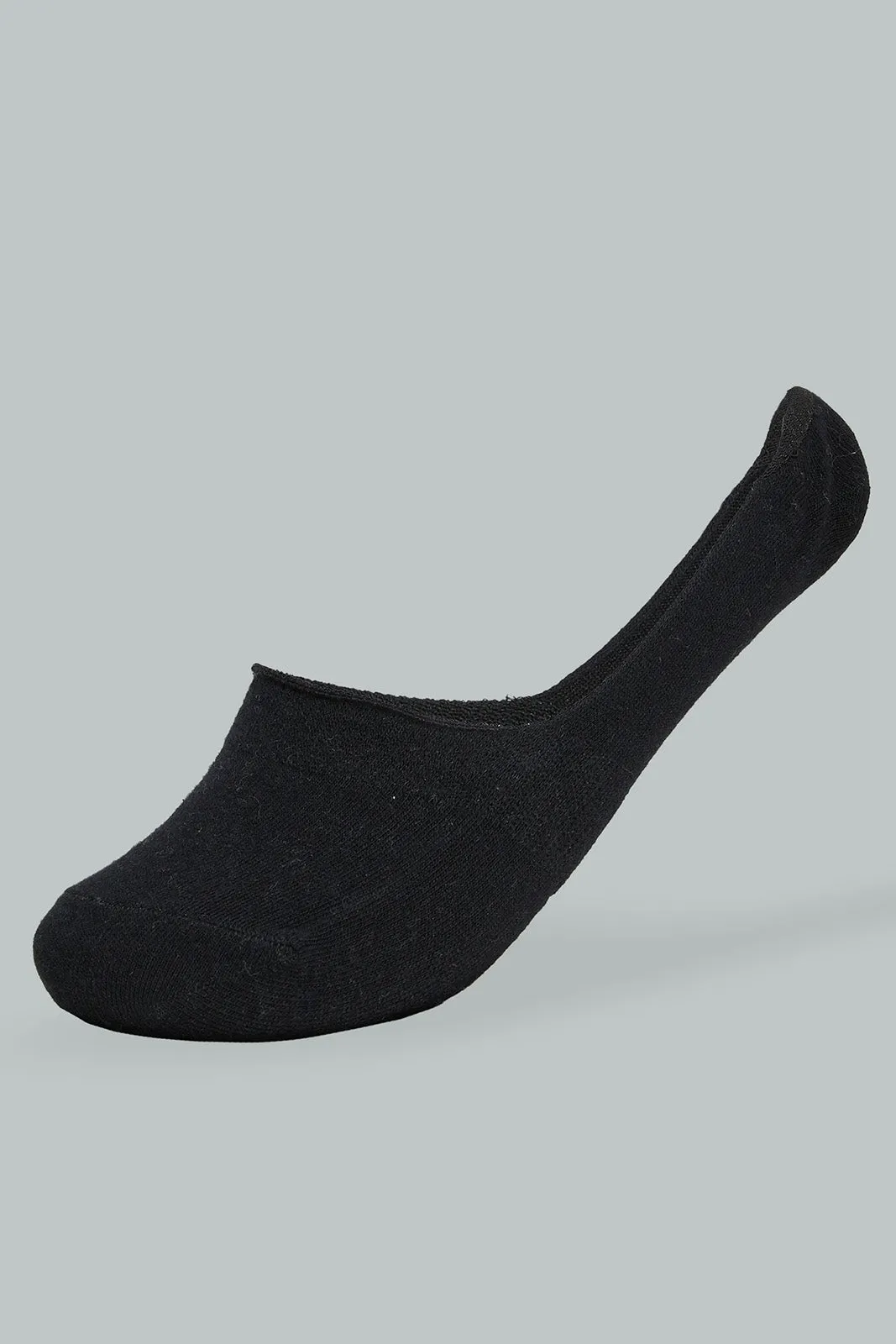 Assorted Plain Invisible Socks (5-Pairs)