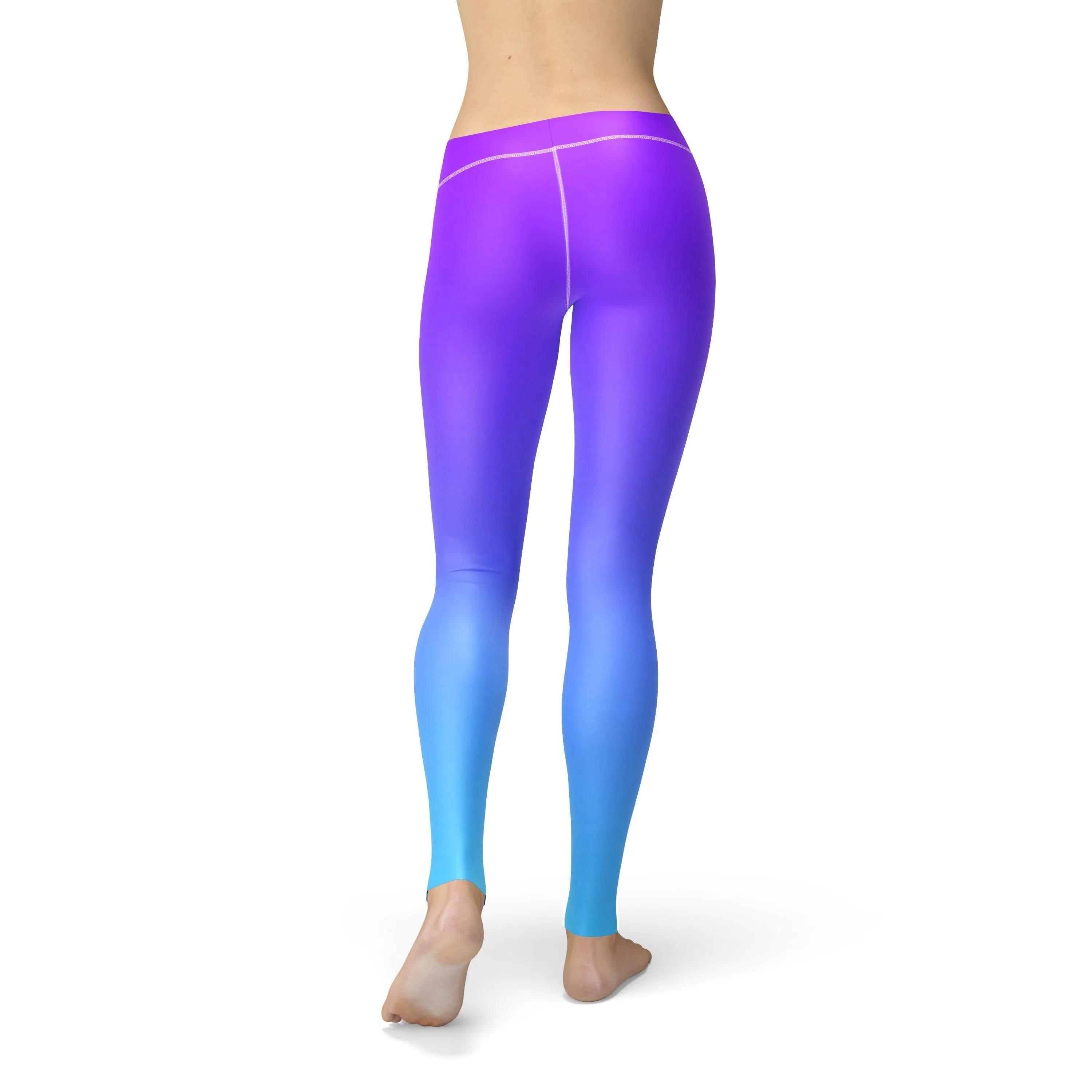 Avery Purple Blue Ombre Leggings