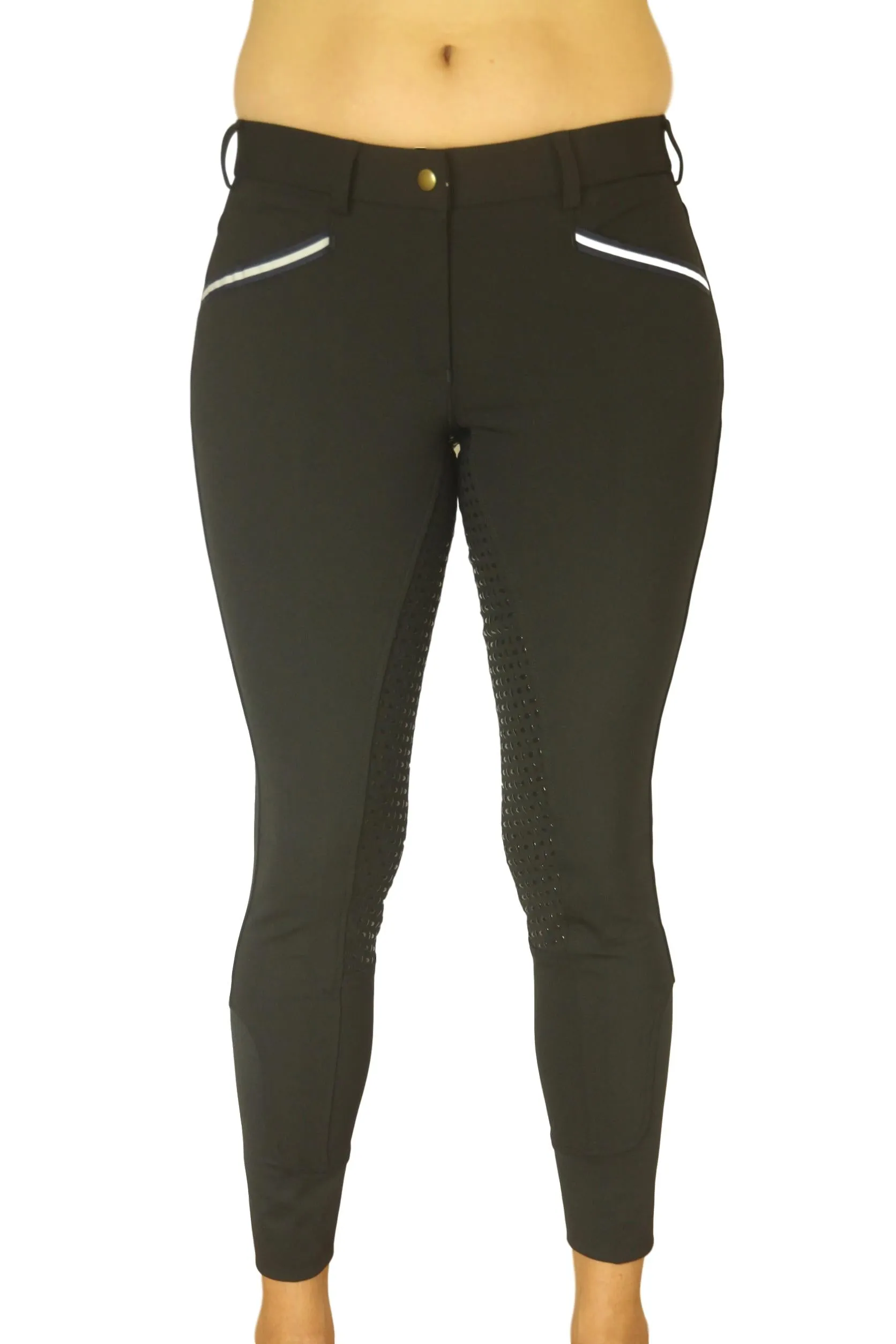 Bamboo Breeches in Black. Sizes 6 to 28