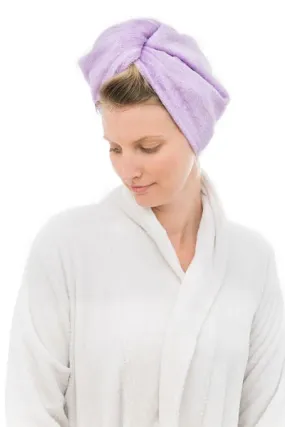 Bamboo Textiles Hair Towel - Purple