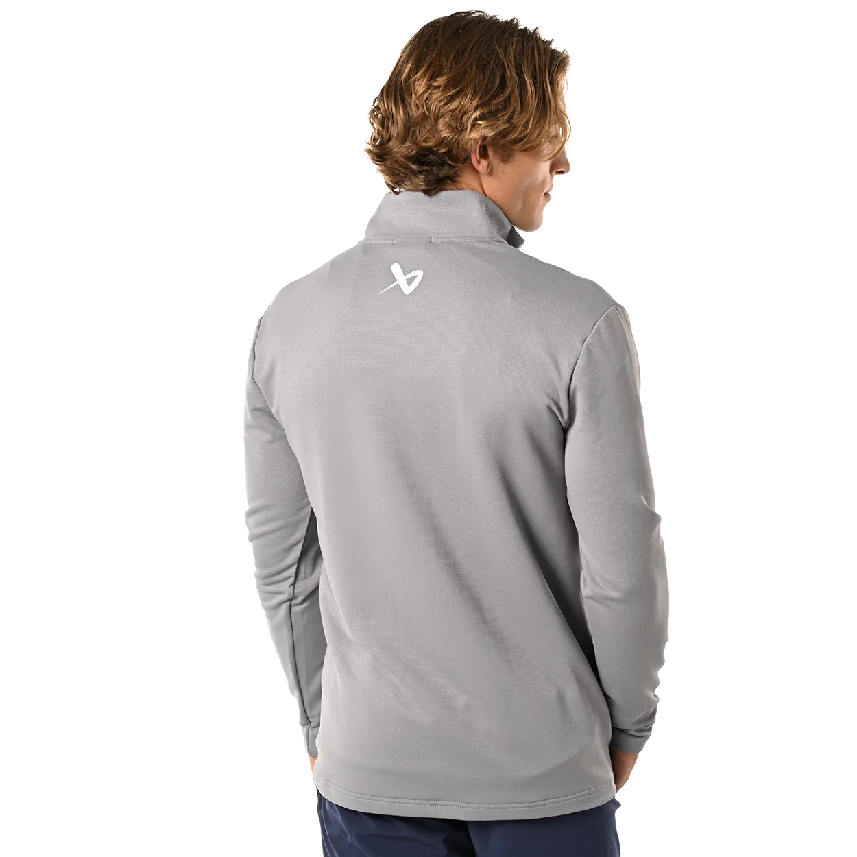 BAUER FLC 1/2 ZIP GREY