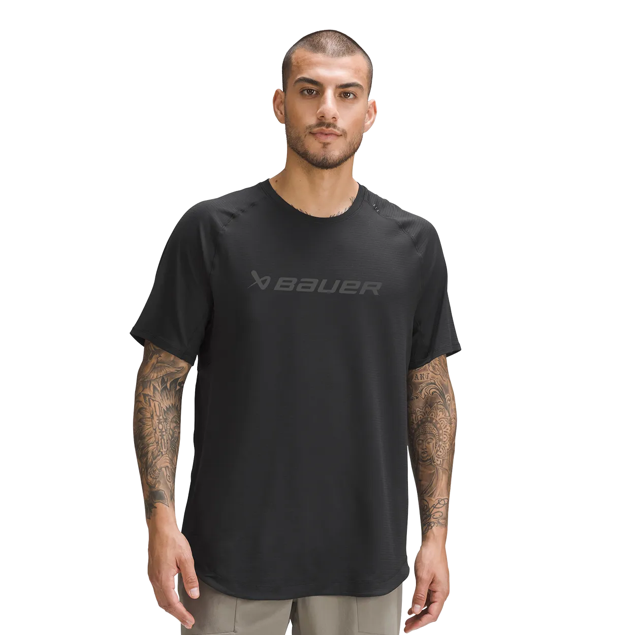 BAUER lululemon LICENSE TO TRAIN SHORT SLEEVE