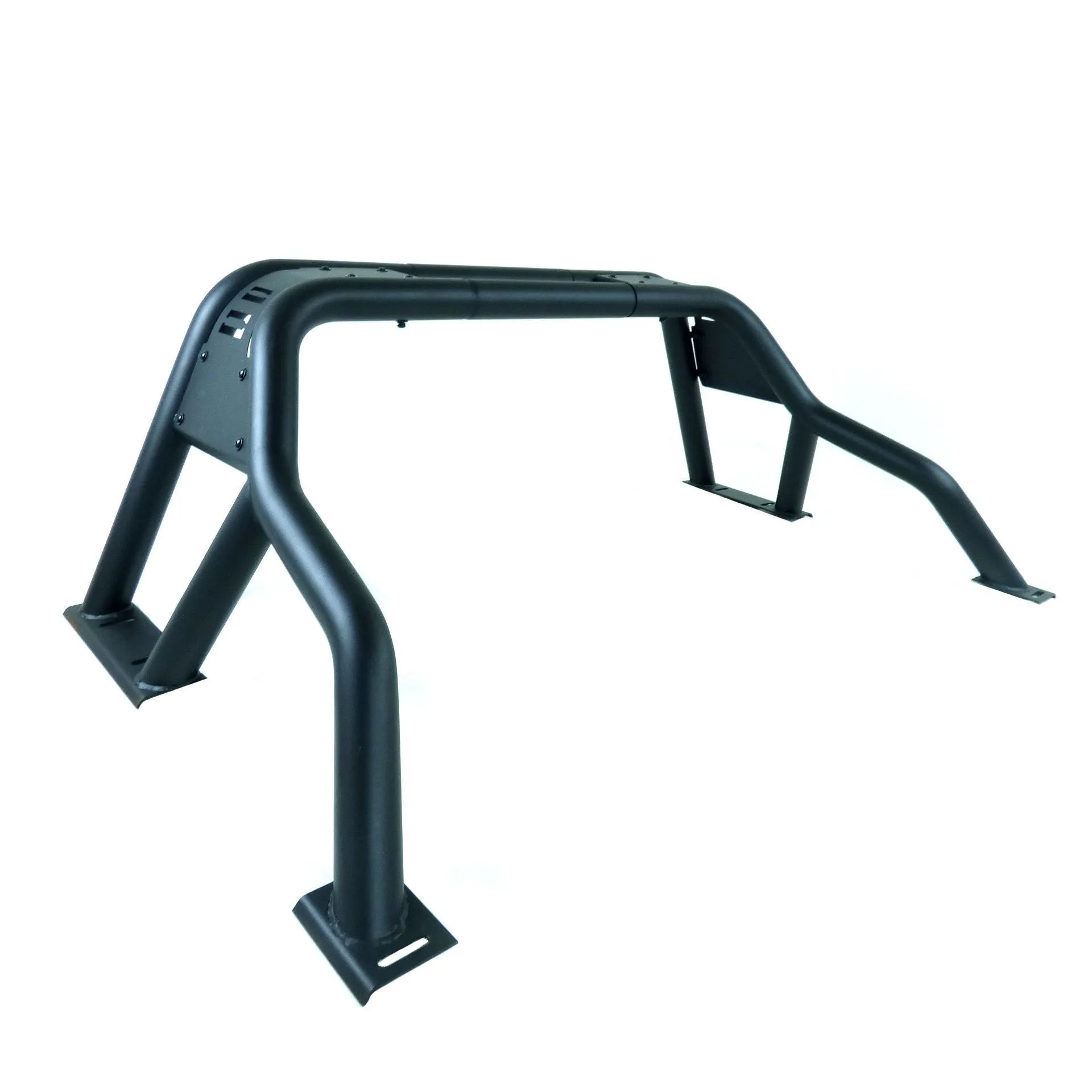 Black SUS201 Short Arm Roll Sports Bar for the Toyota Hilux 2005-2016