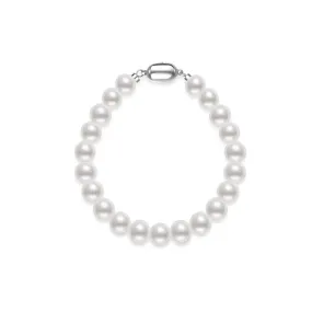 Brilliant Lustre White Freshwater Pearl Bracelet WB00184