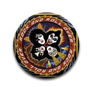 Button - Kiss Rock-N- Roll