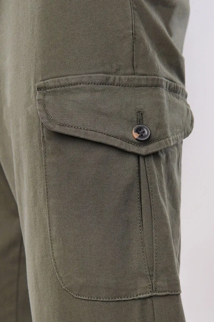 Cargo Pants - Olive Green