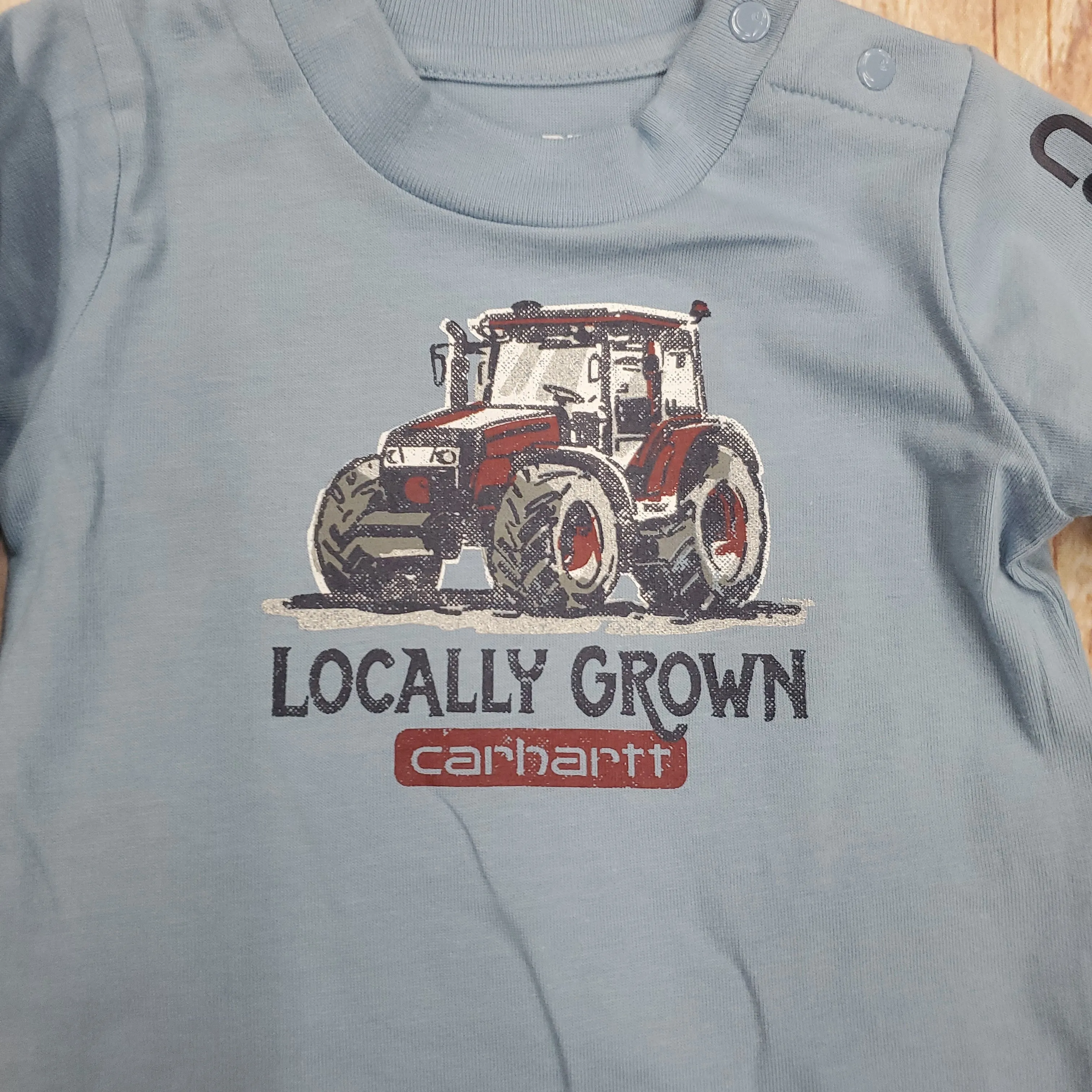 CARHARTT LOCALLY GROWN TRACTOR ONESIE