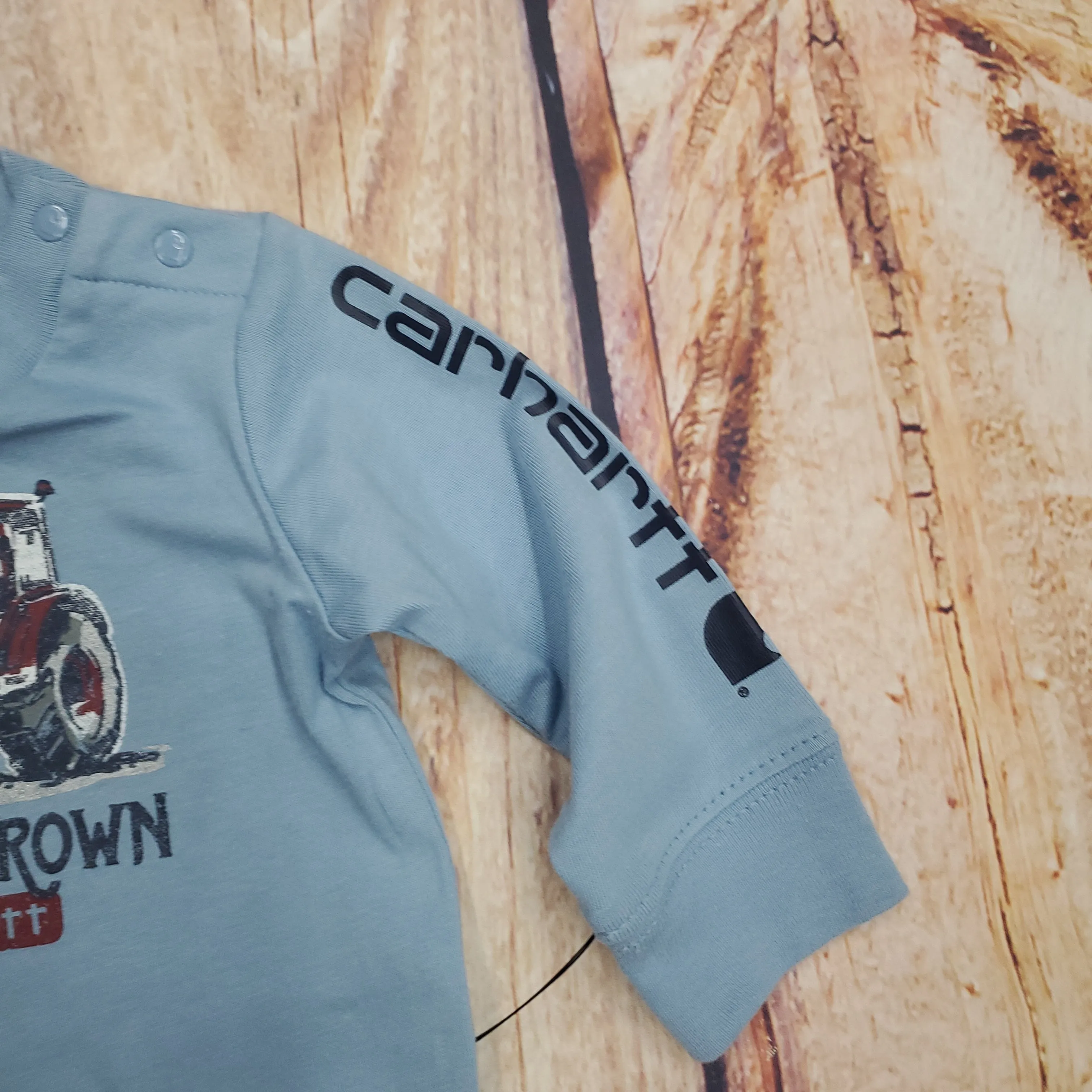 CARHARTT LOCALLY GROWN TRACTOR ONESIE