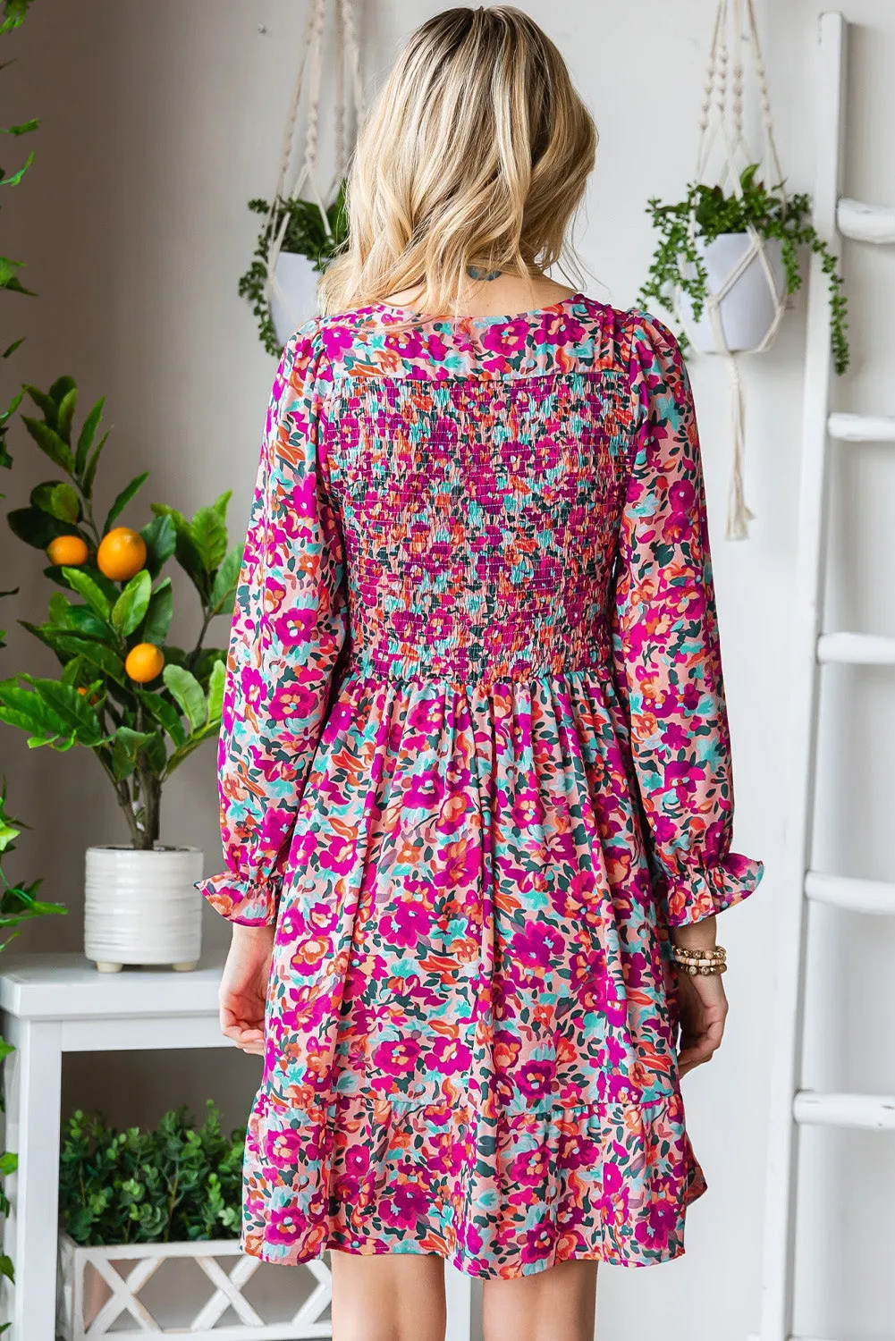 Chic Floral Dress: Perfect for Summer Beach Weddings and Parties!