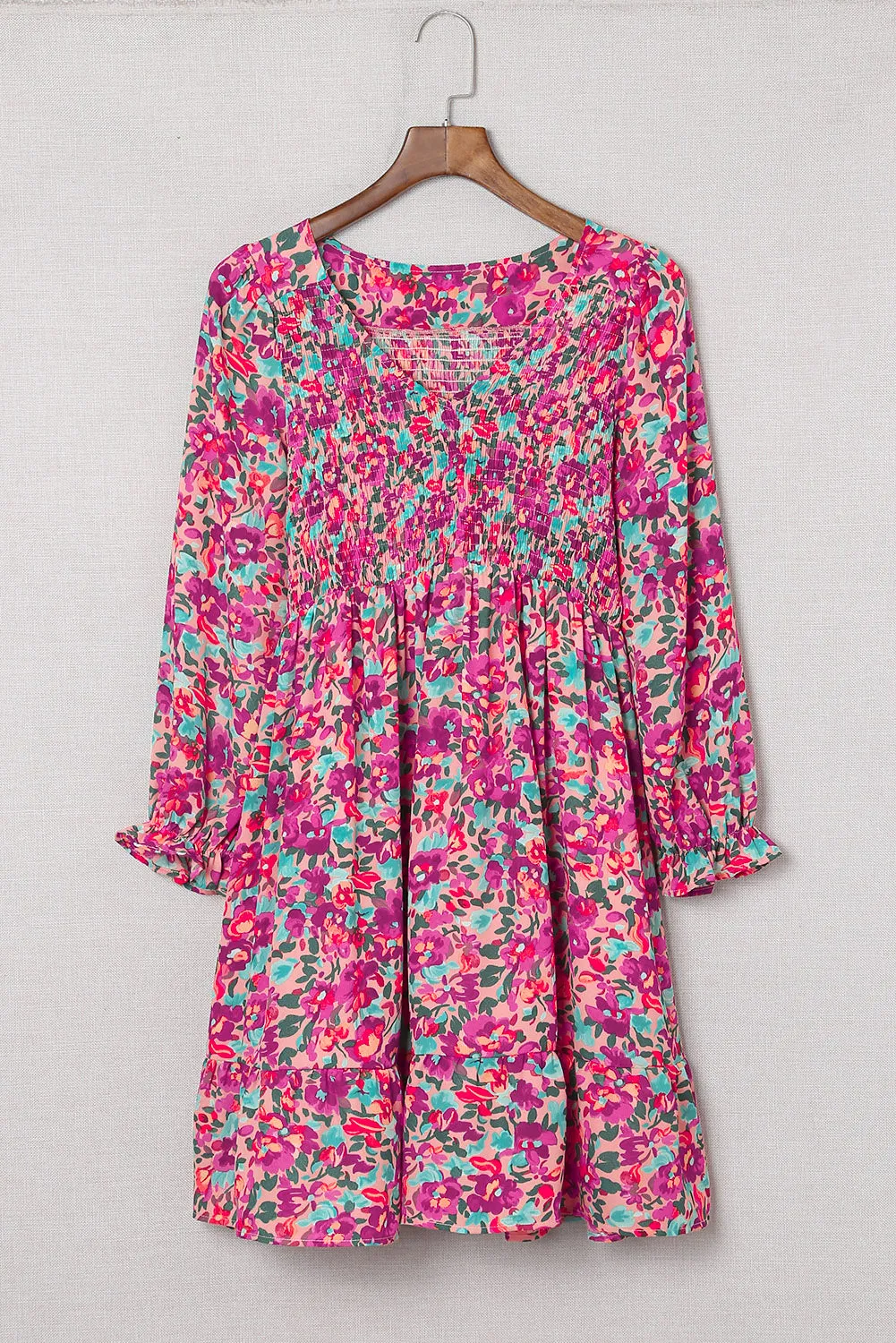 Chic Floral Dress: Perfect for Summer Beach Weddings and Parties!