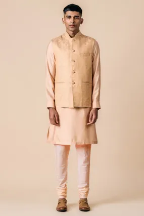 Classic Kurta Bundi Set In Brocade