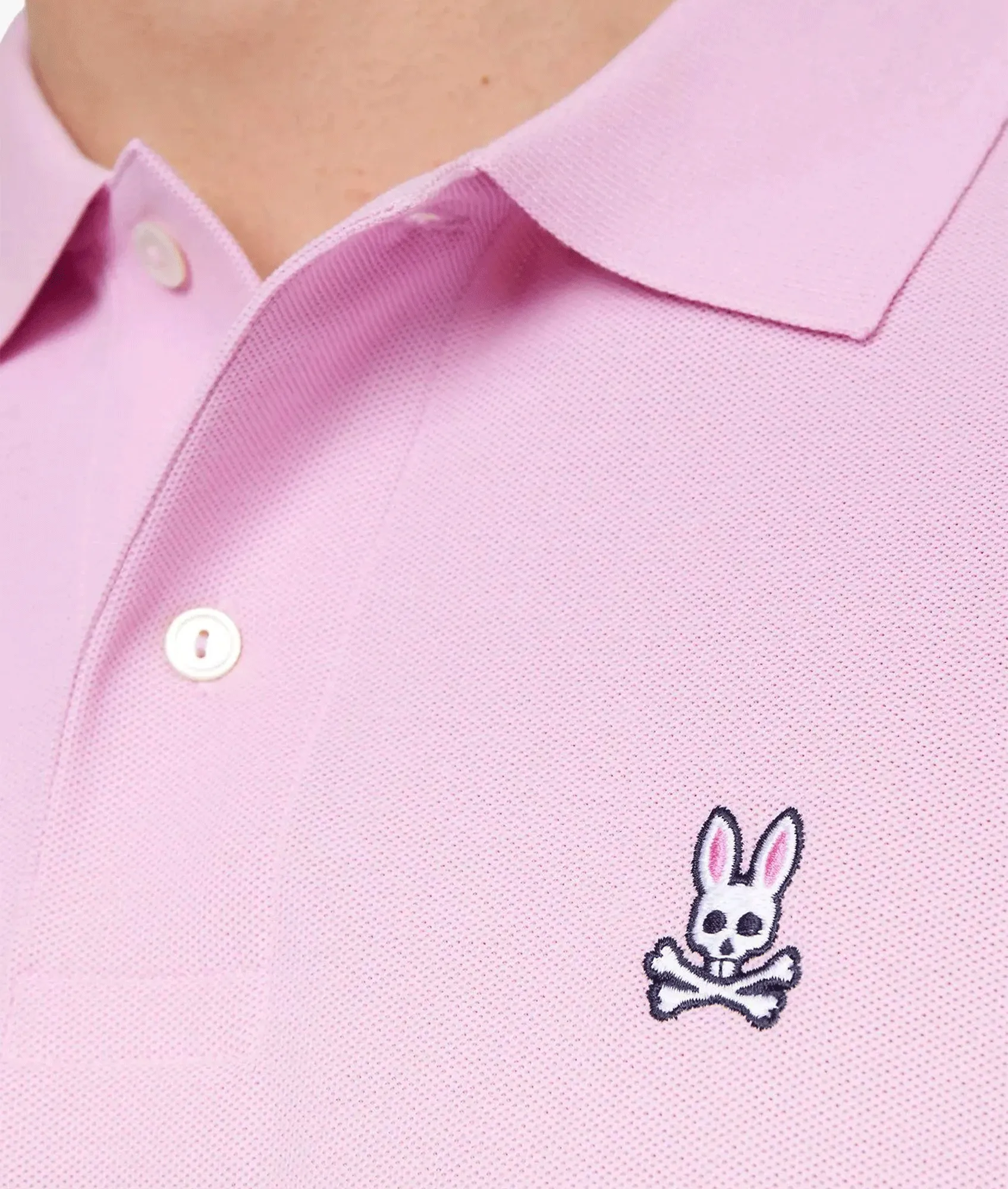 Classic Pique Polo Shirt - Pink