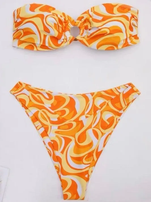 Creamsicle Bikini Set