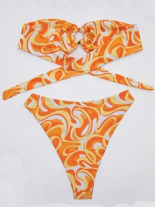 Creamsicle Bikini Set