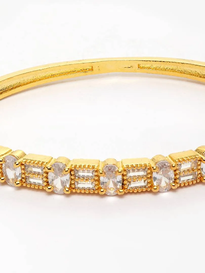 Designer American Diamond Openable Stylish  Bracelet