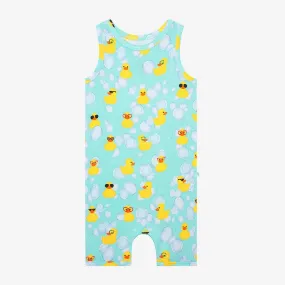 Ducky - Basic Racerback Short Length Romper