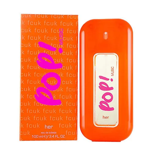 Fcuk Pop Music 100ml EDT for Women by Fcuk