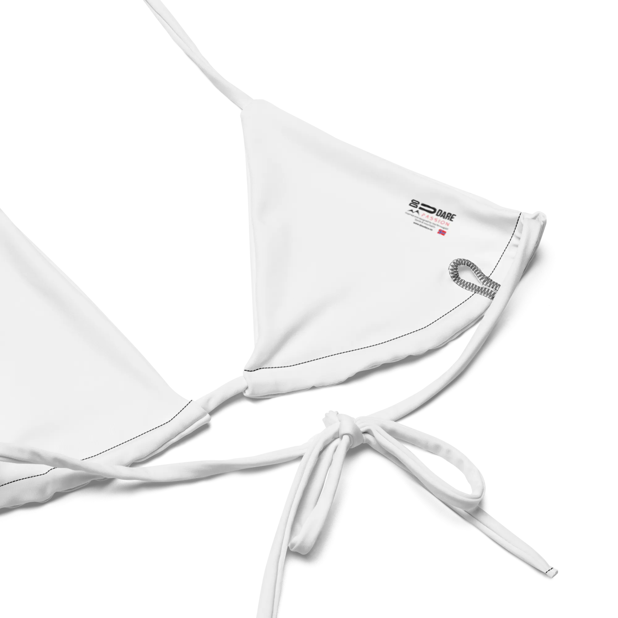 Fjord Après recycled string bikini top