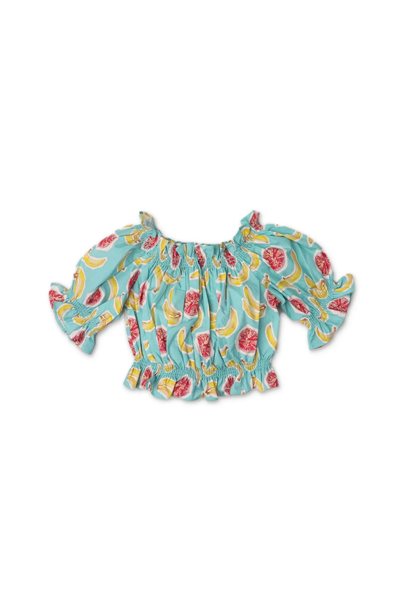 Gingersnaps Banana and Passion Fruit Top and Shorts Set