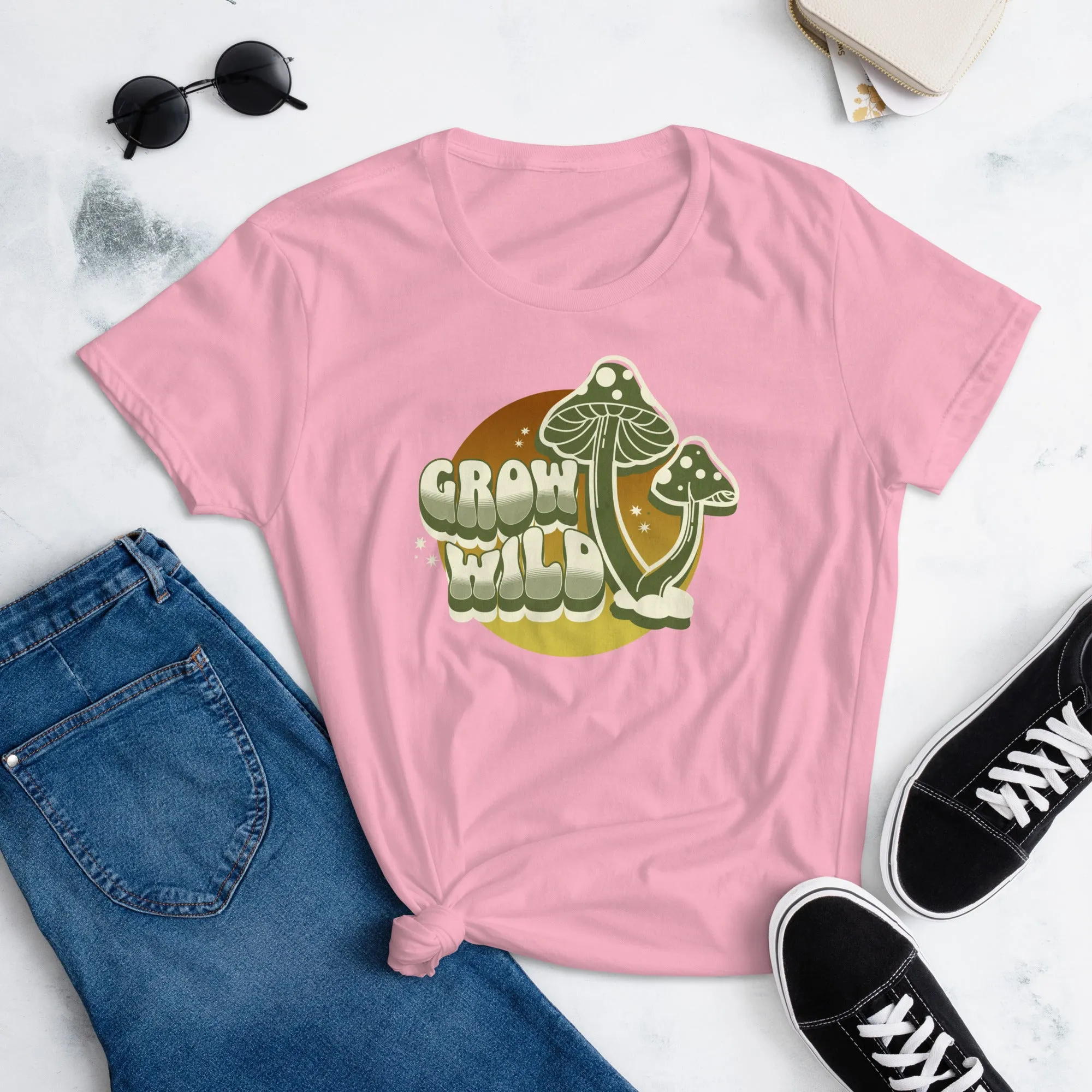 Grow wild Women's short sleeve t-shirt