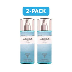 Guess 1981 Indigo Fragrance Mist for Women 8.4 oz 250 ml (2 Pack)