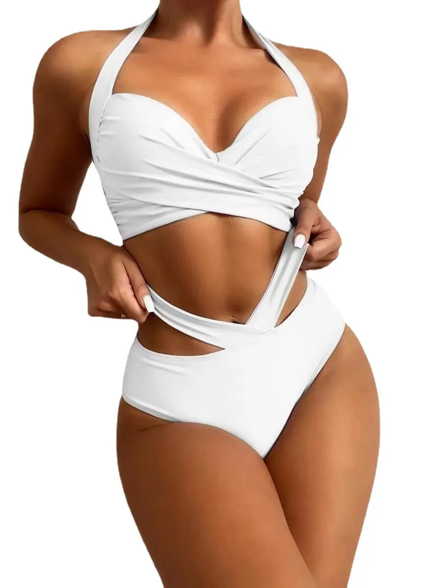 Halter Neck Bikini Set