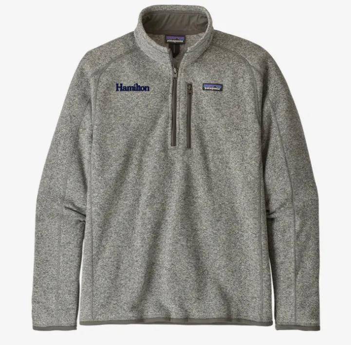 Hamilton Men's Better Sweater 1/4 Zip - Grey