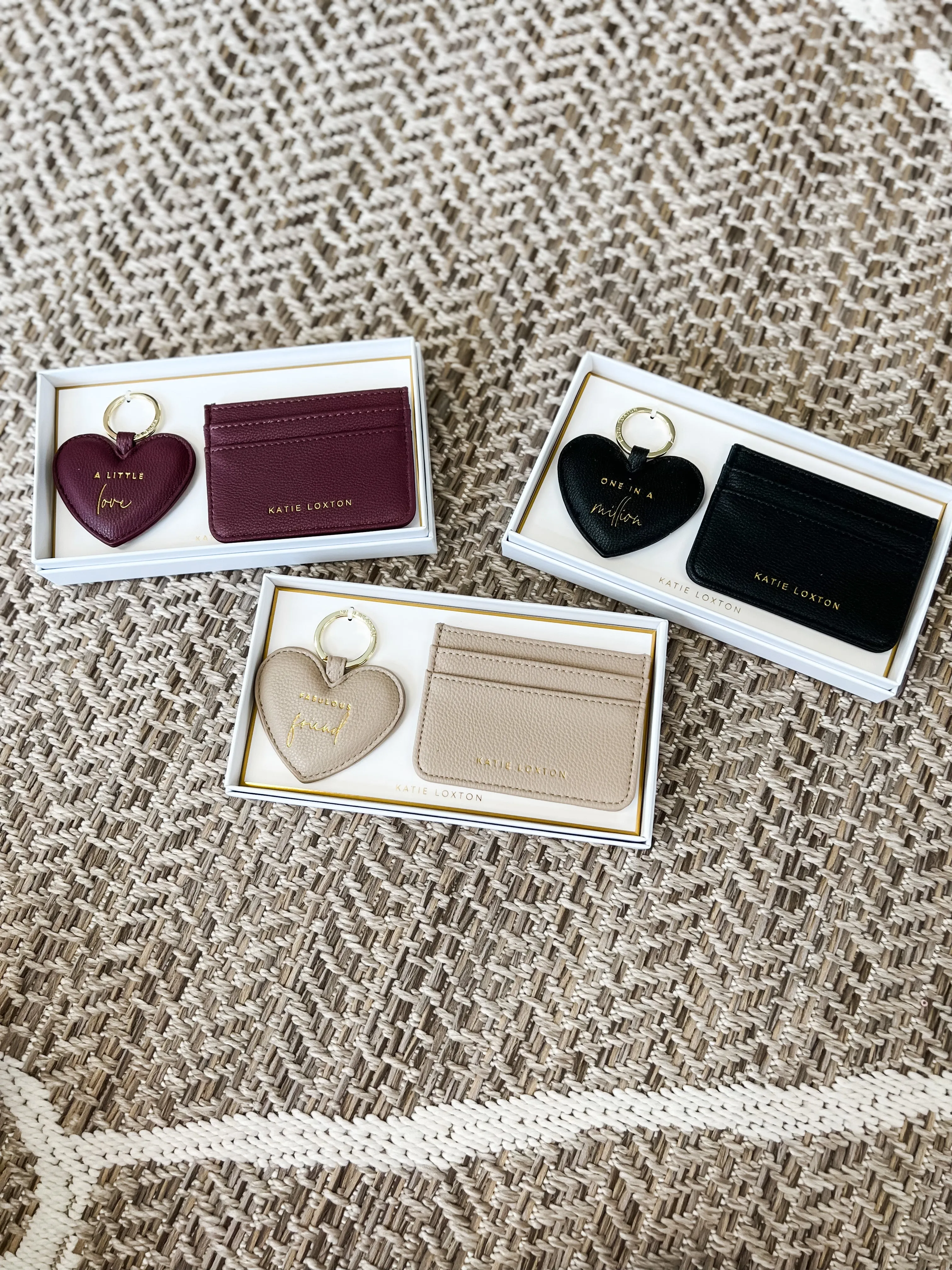 Heart Keyring & Card Holder Set - One in a Million