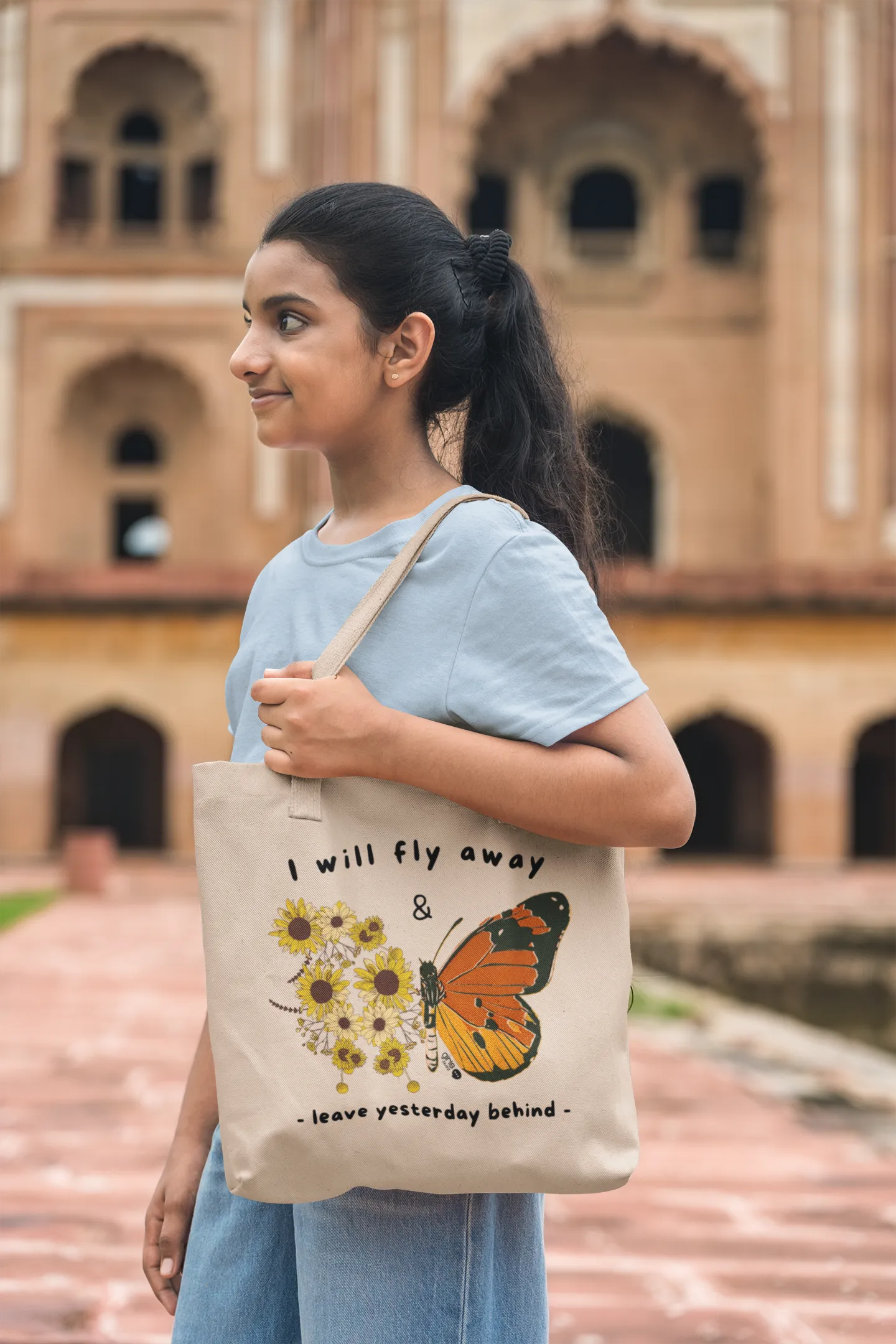 I Will Fly Away Tote Bag