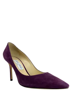 Jimmy Choo Romy 85 Suede Pumps Size 10