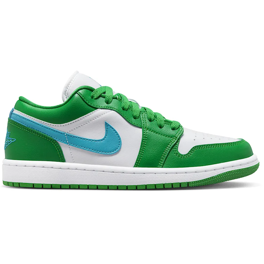 Jordan 1 Low Lucky Green Aquatone