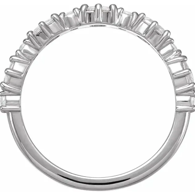 Juliette Oval Diamond 1/2 Eternity 5/8 CTW Anniversary Band