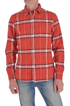 KATO The Ripper Organic Cotton Vintage Plaid Brushed - Red