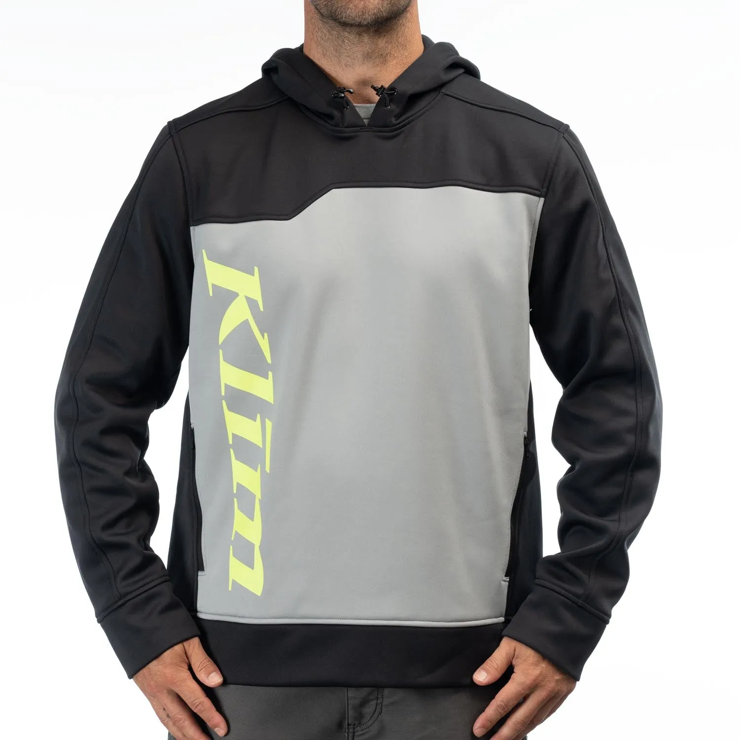 Klim Men's Accelerator Pullover Hoody Black/Monument